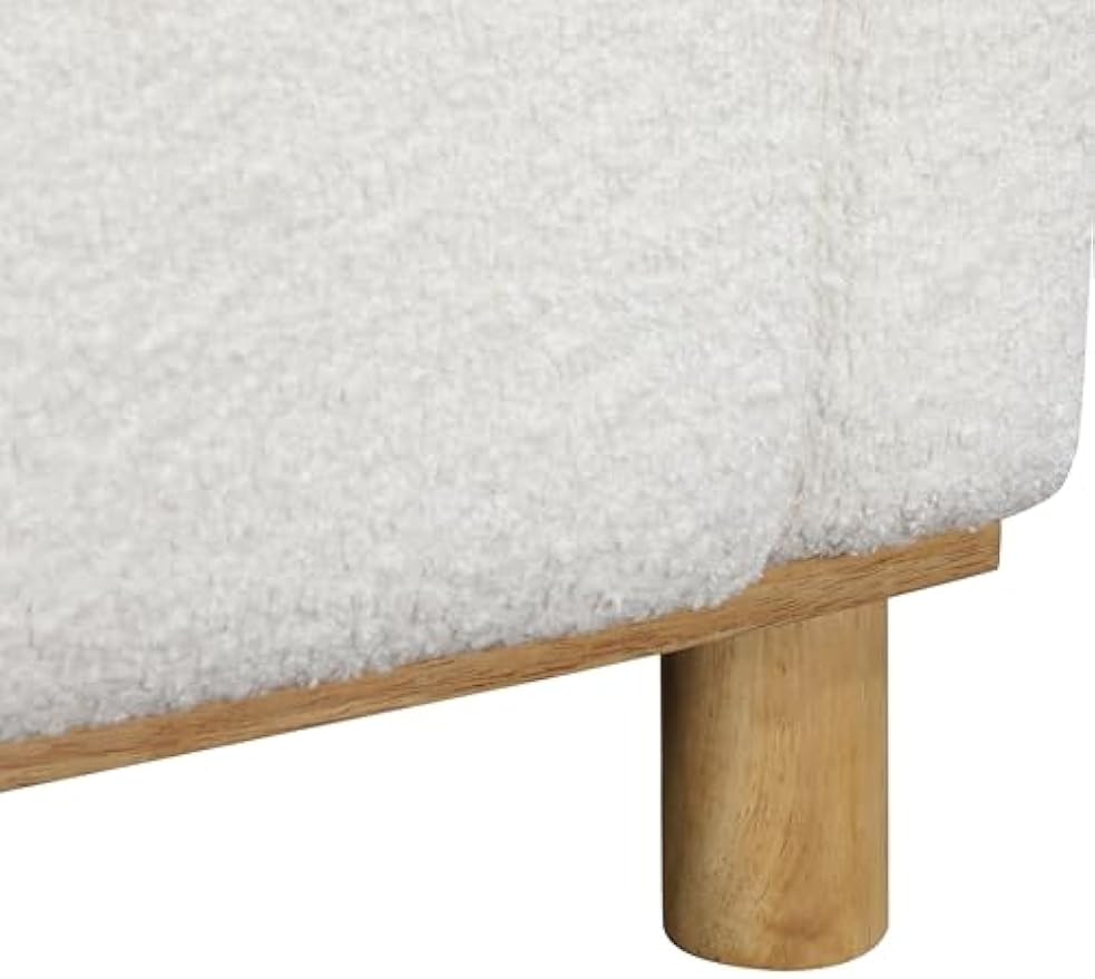 Arm Chair, Boucle Fabric Club Chair, Elegant and Cozy, Soft Padded Armchair for Living Room Bedroom Reception Room Office,Comfortable
